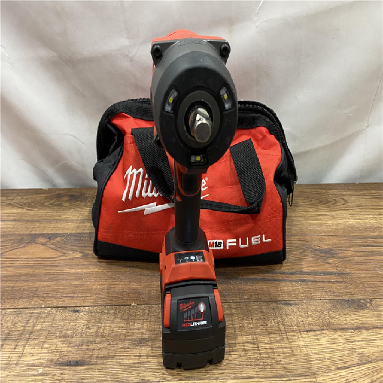 AS IS Milwaukee M18 1/2 in. Cordless Brushless High Torque Impact Wrench Kit (Battery & Charger)