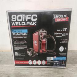 Phoenix Location NEW Lincoln Electric WELD-PAK 90i FC Flux-Cored Wire Feeder Welder