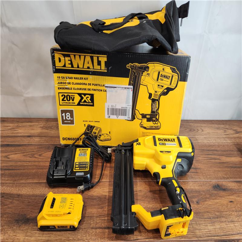 Dewalt cordless brad nailer kit hot sale