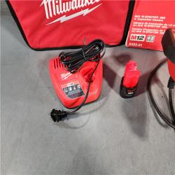 HOUSTON LOCATION - AS-IS MILWAUKEE M12 12V Lithium-Ion Cordless M-SPECTOR 360-Degree 4 Ft. Inspection Camera Kit