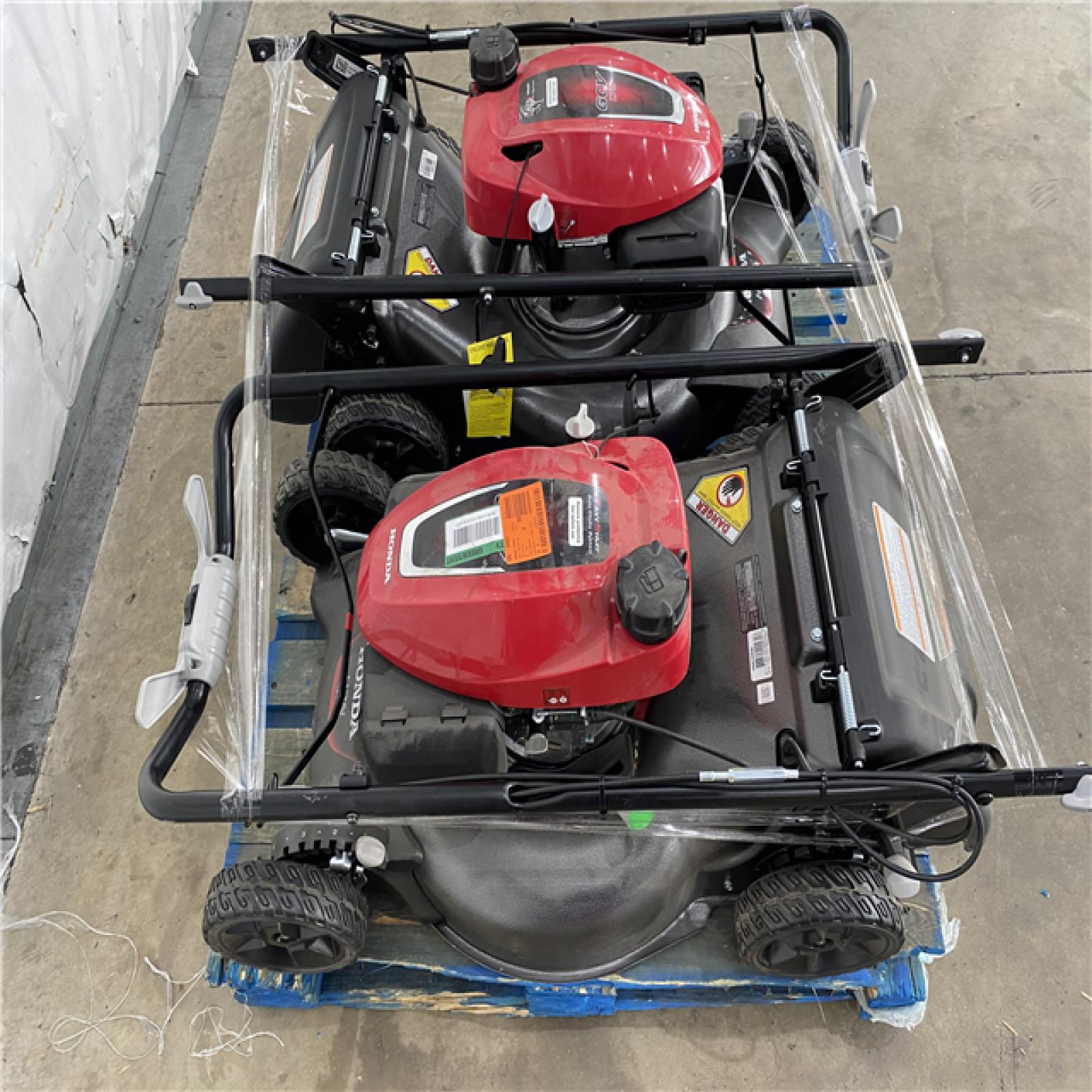 Houston Location AS-IS - (2Qty) Honda Hrn Lawn Mowers