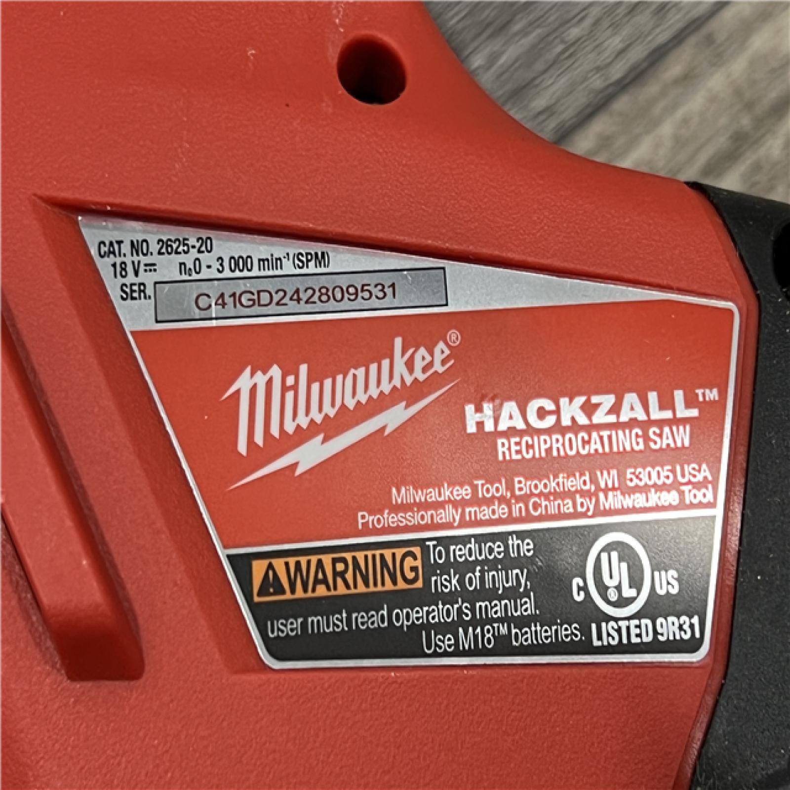 AS-IS Milwaukee M18 18-Volt Lithium-Ion Cordless Combo Tool Kit (5-Tool) with (1) 3.0Ah and (1) 1.5Ah Battery, (1) Charger, (1) Tool Bag