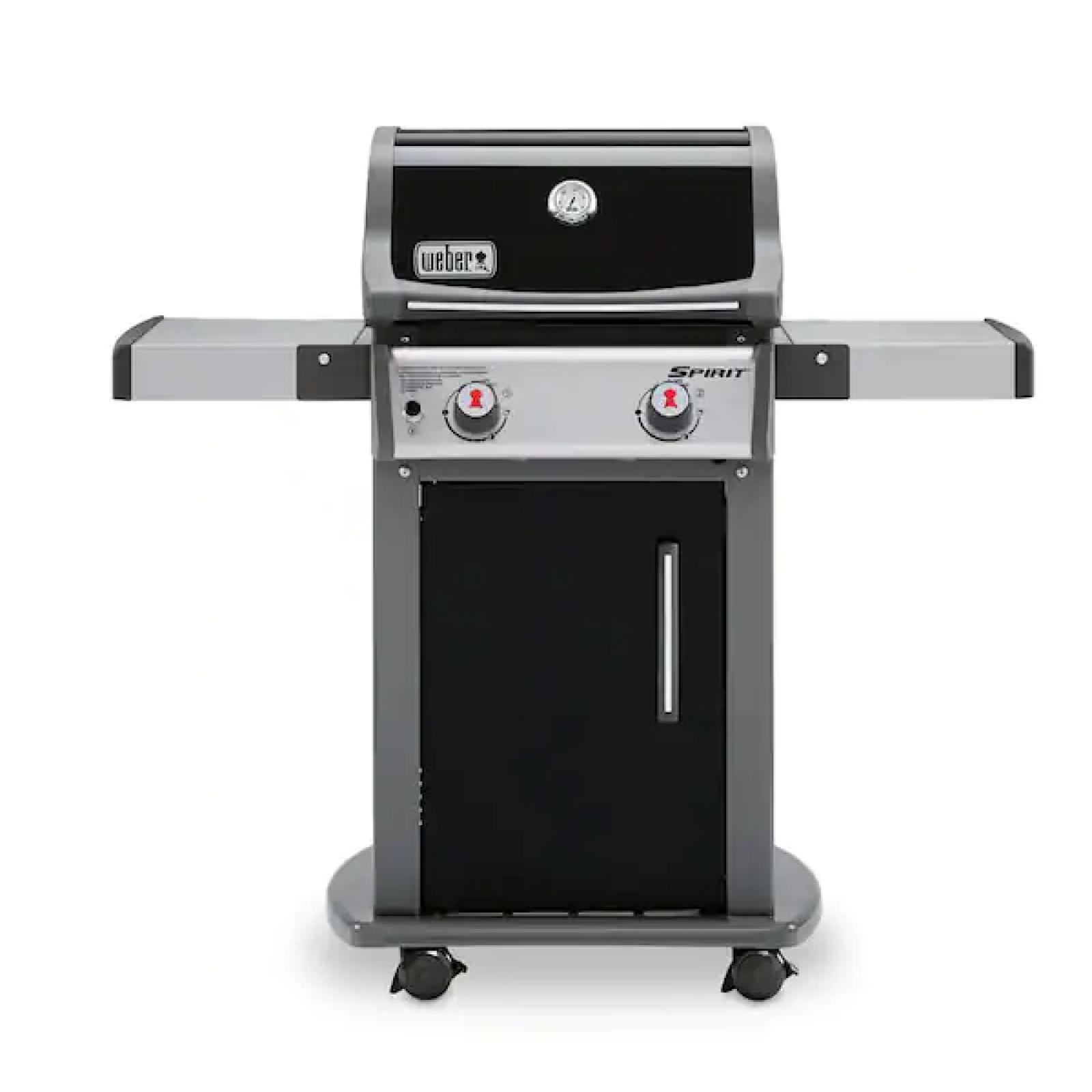 DALLAS LOCATION -Weber Spirit E-210 2-Burner Liquid Propane Gas Grill in Black with Built-In Thermometer