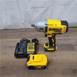 AS-IS DEWALT 20V MAX* XR 1/2  High Torque Impact Wrench with Hog Ring Anvil