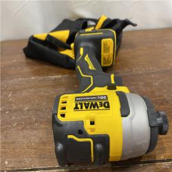 AS-ISDEWALT ATOMIC 20V MAX* Brushless Cordless Compact 1/4 in. Impact Driver Kit