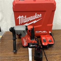 AS-IS Milwaukee 2912-22 M18 Fuel 18V 1  SDS Plus Rotary Hammer with Battery & Charger