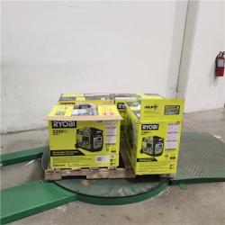 Dallas Location - As-Is Ryobi 2300 WATT BLUETOOTH INVERTER GENERATOR (Lot Of 4)