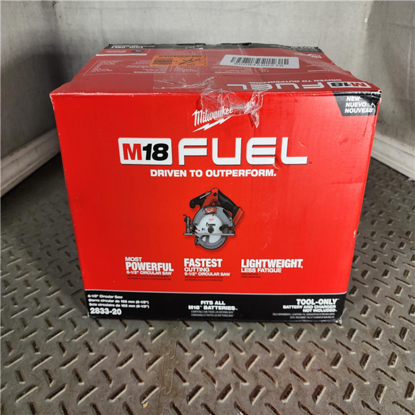 HOUSTON LOCATION - AS-IS M18 FUEL 18V Lithium-Ion Brushless Cordless 6-1/2 in. Circular Saw (Tool-Only)