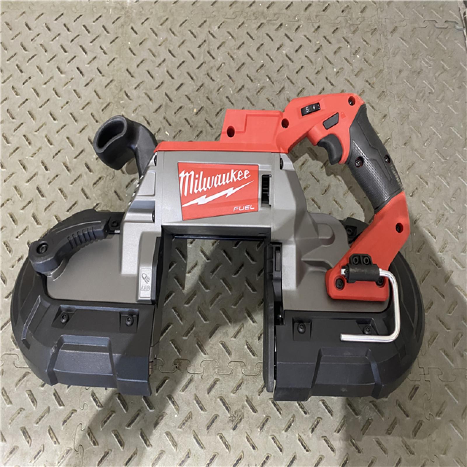 Houston location AS-IS Milwaukee 2729-20 - M18 Fuel 18V Cordless Brushless Band Saw Bare Tool