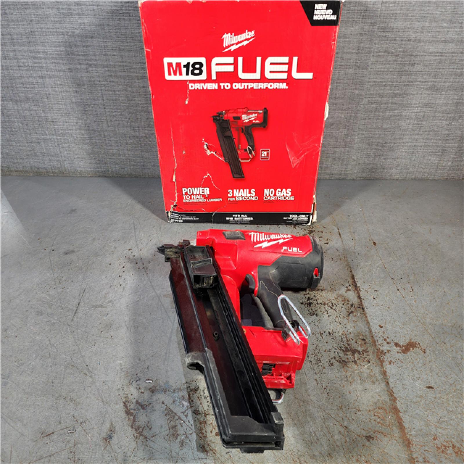 HOUSTON LOCATION - AS-IS Milwaukee 2744-20 M18 FUEL 21-Degree Cordless Framing Nailer (Tool Only)