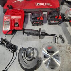 HOUSTON LOCATION - AS-IS Milwaukee 5 Tool Combo Kit W/ (2) Battery & Charger