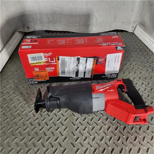 HOUSTON LOCATION - AS-IS (APPEARS LIKE NEW) Milwaukee M18 Fuel 18V Brushless Super Sawzall Reciprocating Saw 2722-20 (Bare Tool)