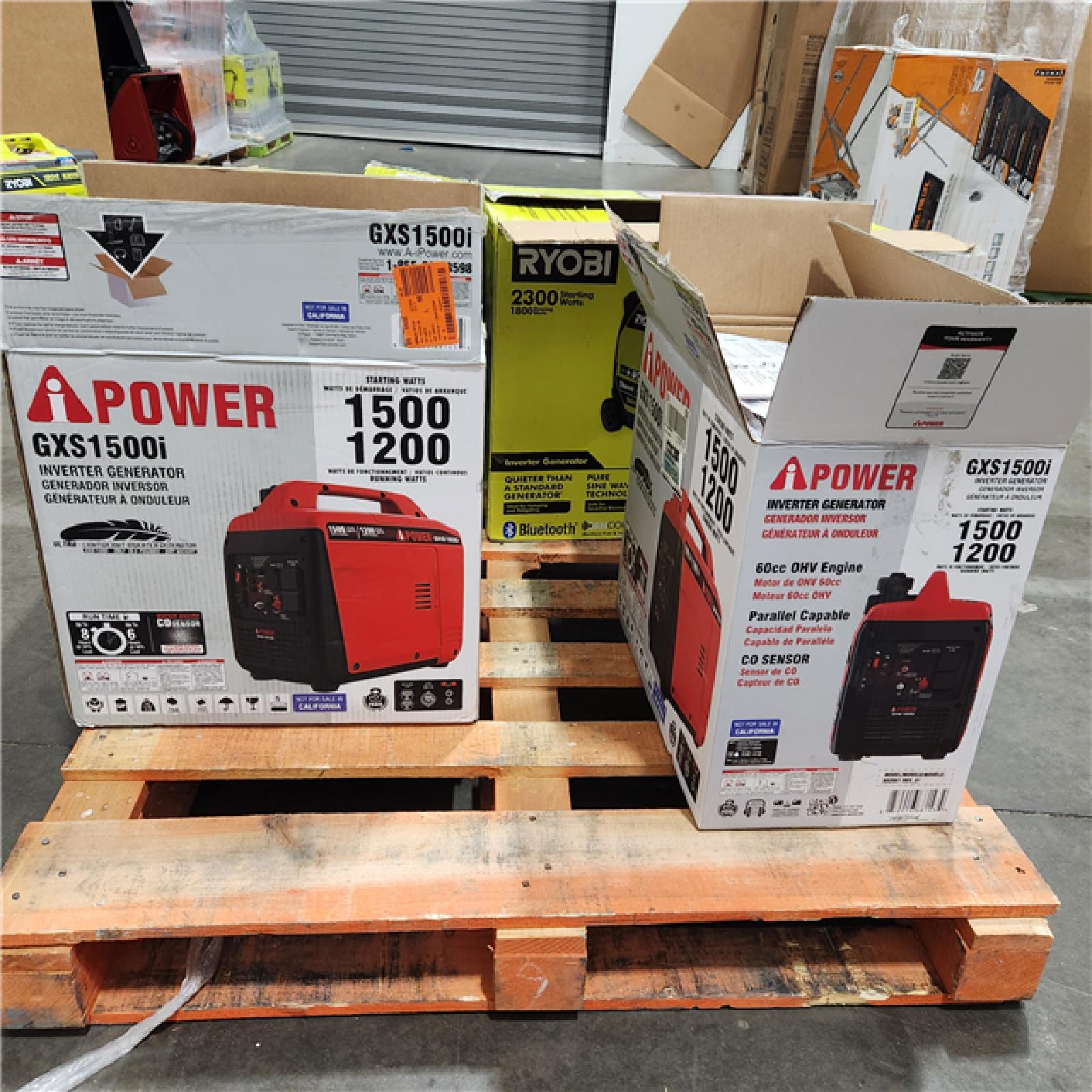 Dallas Location - As-Is  Portable Generator (Lot Of 4)