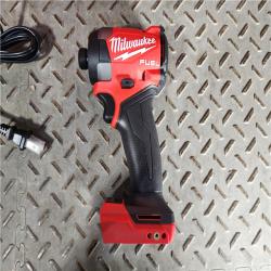 HOUSTON LOCATION - AS-IS Milwaukee 2953-22 M18 FUEL 18V Lithium-Ion Brushless Cordless 1/4 Hex Impact Driver Kit 5.0 Ah