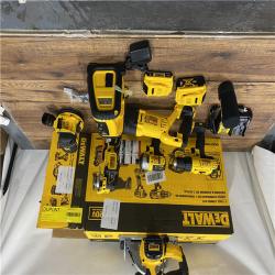 AS IS DEWALT DCK771D1M1 20V MAX Cordless 7-Tool Combo Kit