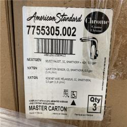 DALLAS LOCATION -NEW! - American Standard Selectronic Bathroom Faucet Polished Chrome - PALLET (108 UNITS)