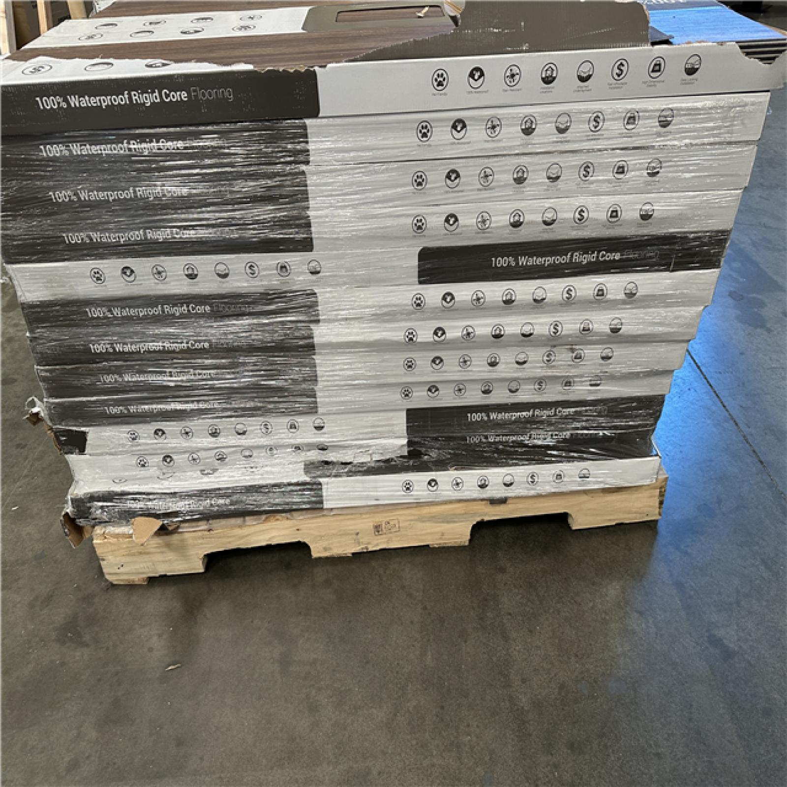 California AS-IS California Rigid Core Flooring, Hawaiian Burnt KOA (60 Boxes)