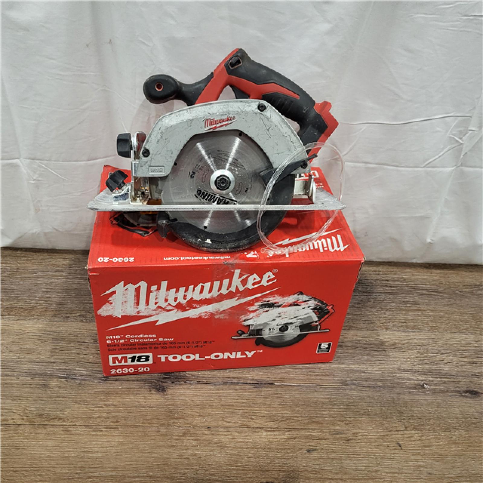 AS-IS Milwaukee 2630-20 M18 Cordless 6-1/2 Circular Saw Bare Tool Only - All