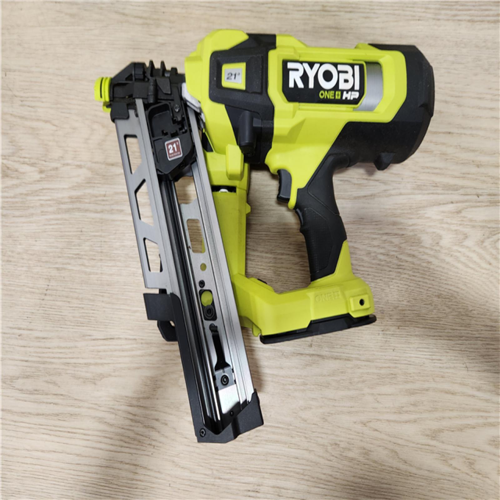 Phoenix Location Appears NEW RYOBI ONE+ HP 18V Brushless Cordless AirStrike 21° Framing Nailer (Tool Only)