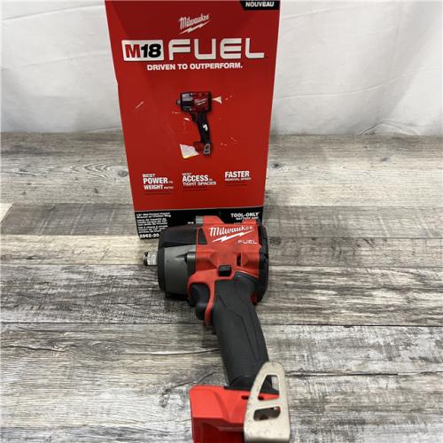 AS-IS Milwaukee M18 18V Fuel 1/2  Mid-Torque Impact Wrench Cordless Lithium-Ion Brushless with Friction Ring 2962-20