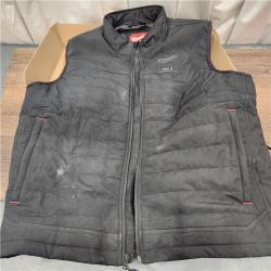 AS-IS Heated Vest,Polyester,Zipper,Men,L