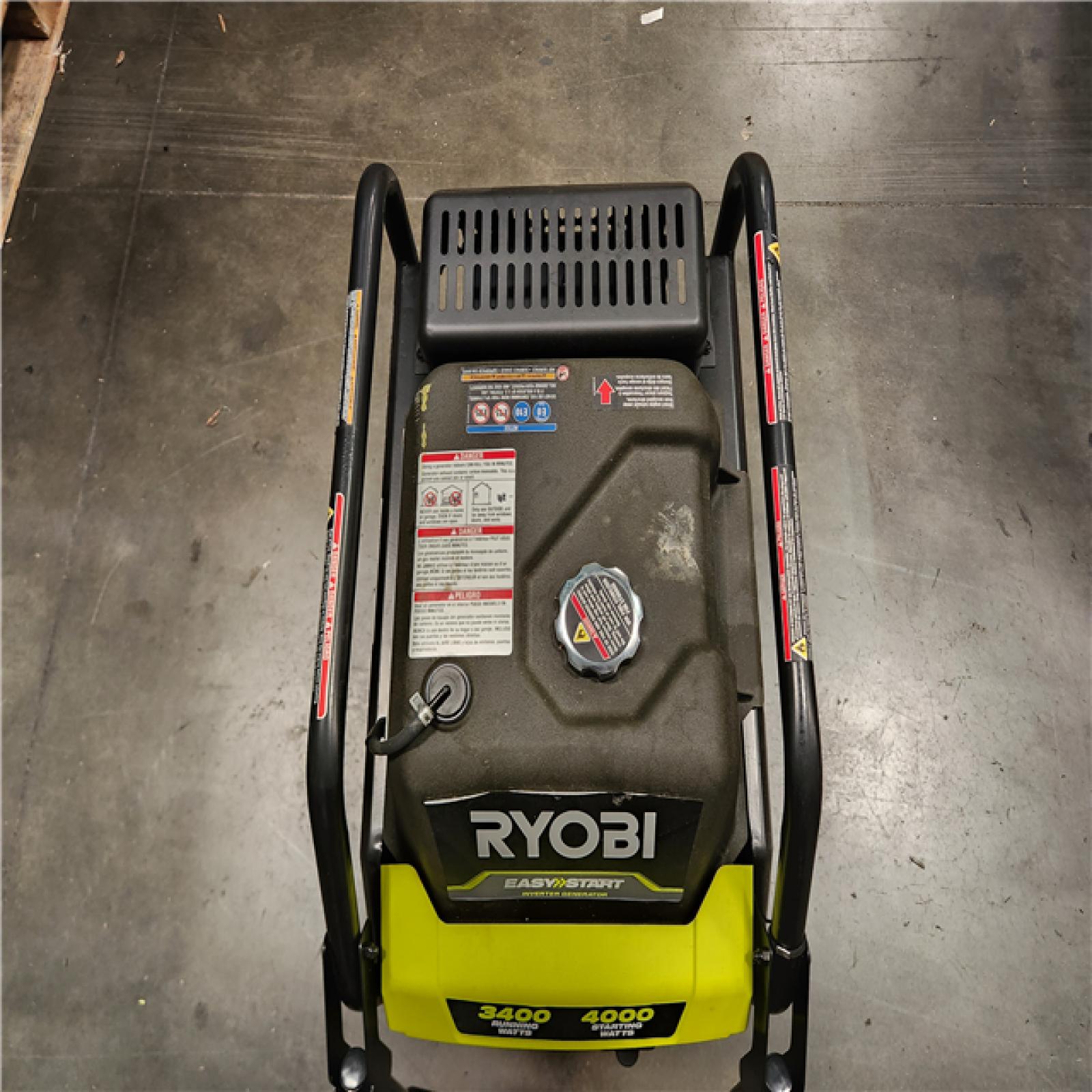 California AS-IS Ryobi 3400 Running Watt 4000 Starting Watt Power Inverter Generator