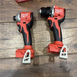 AS-IS Milwaukee M18 Compact Brushless 2-Tool Combo Kit