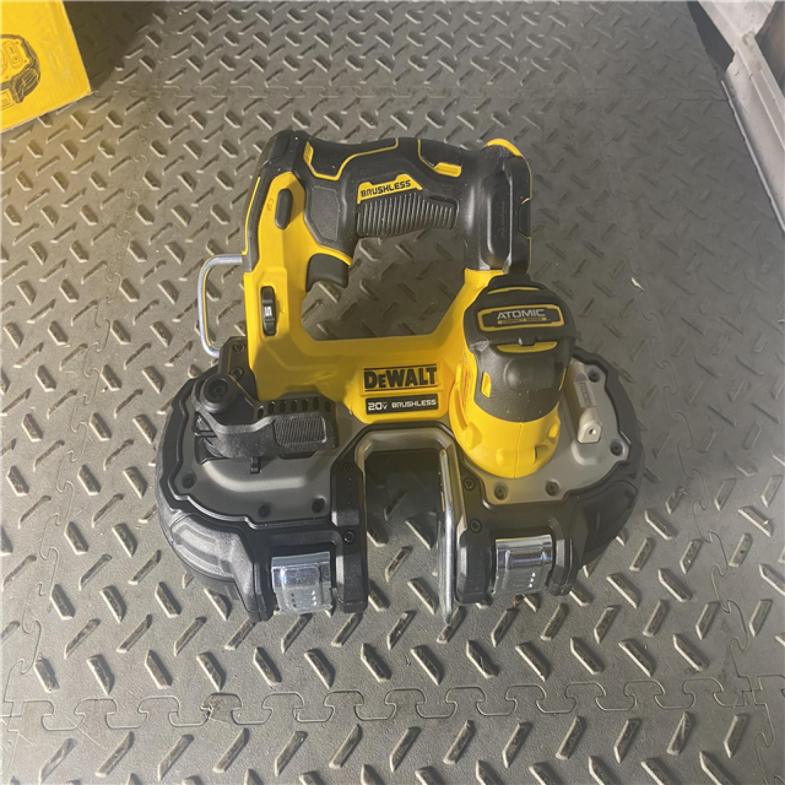 Houston location AS-IS Dewalt DCS377B 20V MAX ATOMIC Brushless Cordless 1-3/4  Compact Bandsaw