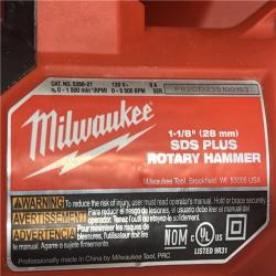 AS-IS Milwaukee 1-1/8 in. Corded SDS-Plus Rotary Hammer