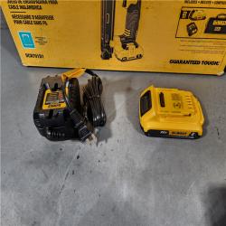 HOUSTON LOCATION - AS-IS (APPEARS LIKE NEW) Dewalt 20-Volt MAX Cordless Cable Stapler Kit