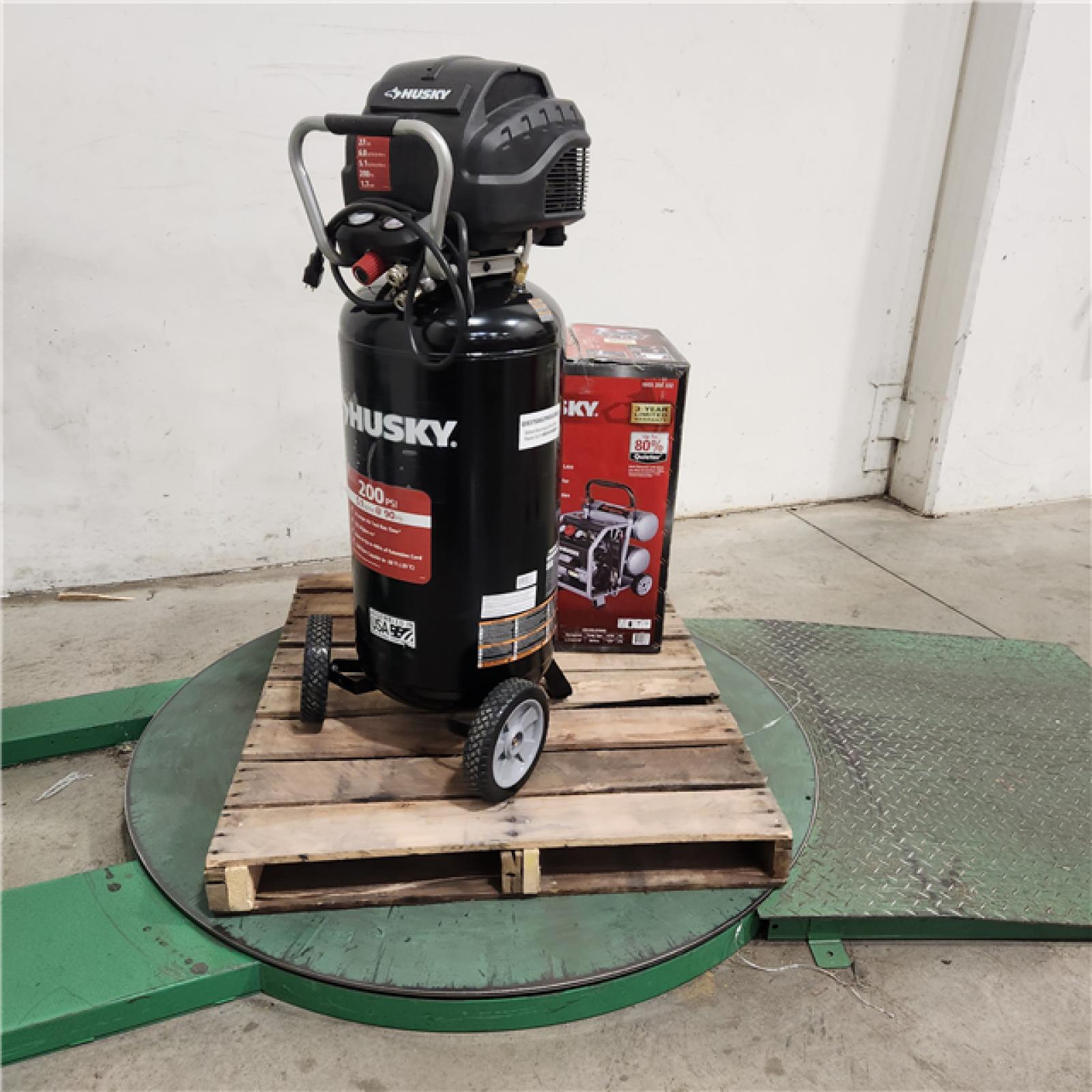 DALLAS LOCATION - AS-IS Husky Portable Electric  Air Compressor ( LOT OF 2)