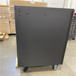 DALLAS LOCATION - Husky Modular Tool Storage 62 in. W X 24 in. D Heavy Duty Matte Black Mobile Workbench Cabinet with Stainless Steel Top