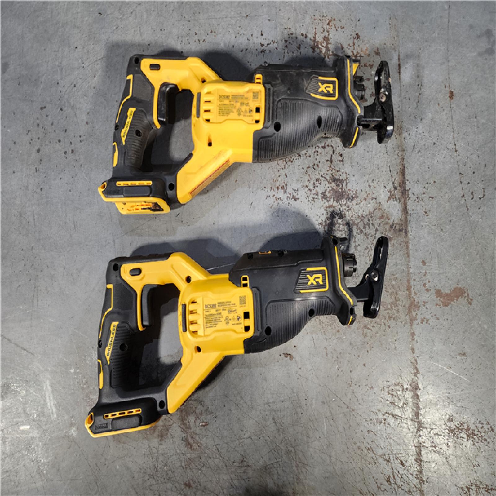 HOUSTON LOCATION - AS-IS (2) DEWALT 20V MAX XR Cordless Brushless Reciprocating Saw (Tool Only)