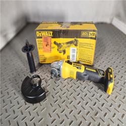 HOUSTON LOCATION - AS-IS DeWalt DCG405B 20V Max XR 4.5-Inch Slide Switch Small Angle Grinder (Tool Only)