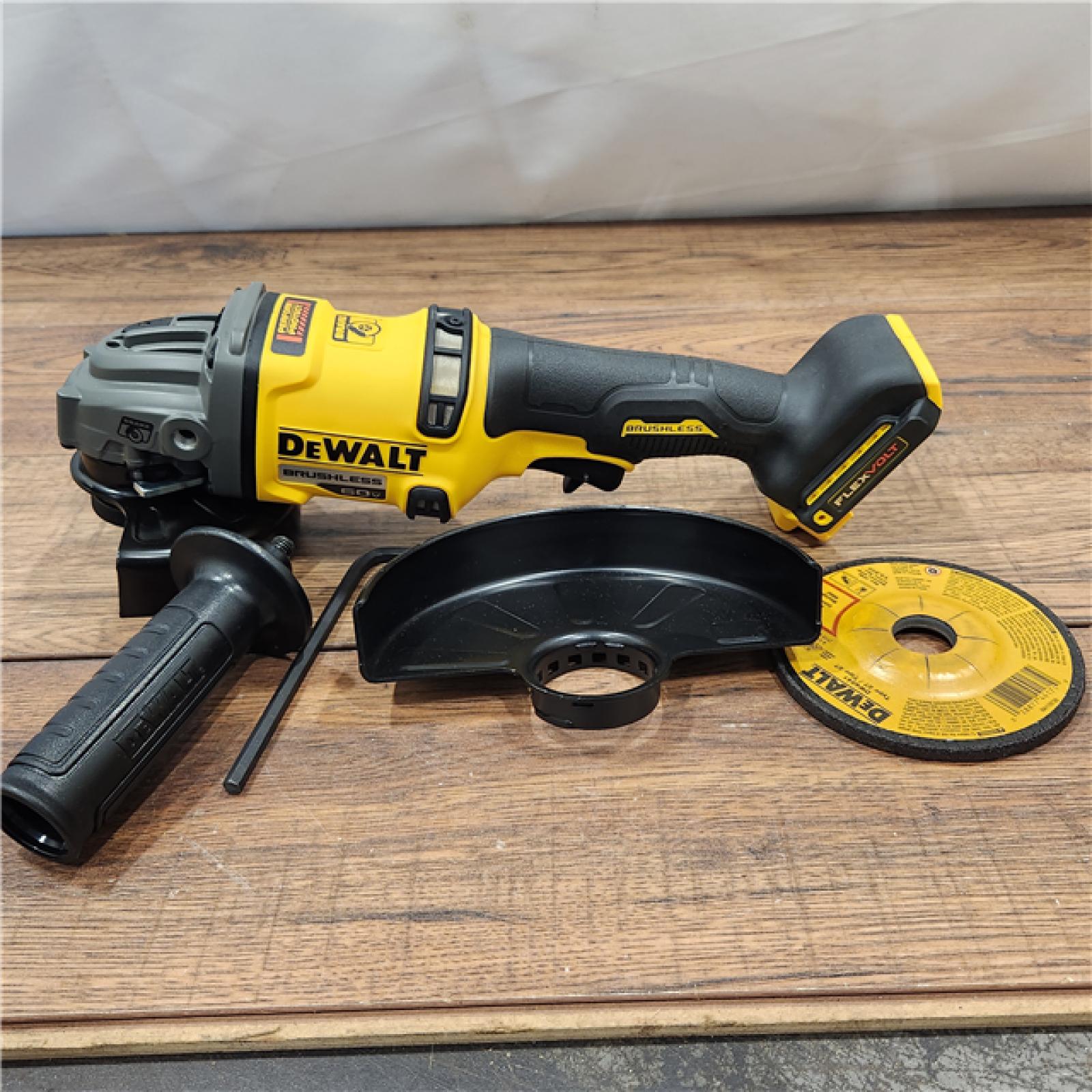 AS-IS DeWalt FLEXVOLT 60V MAX Cordless Grinder  4.5 - 6   9000 RPM  1 EA (115-DCG418B)