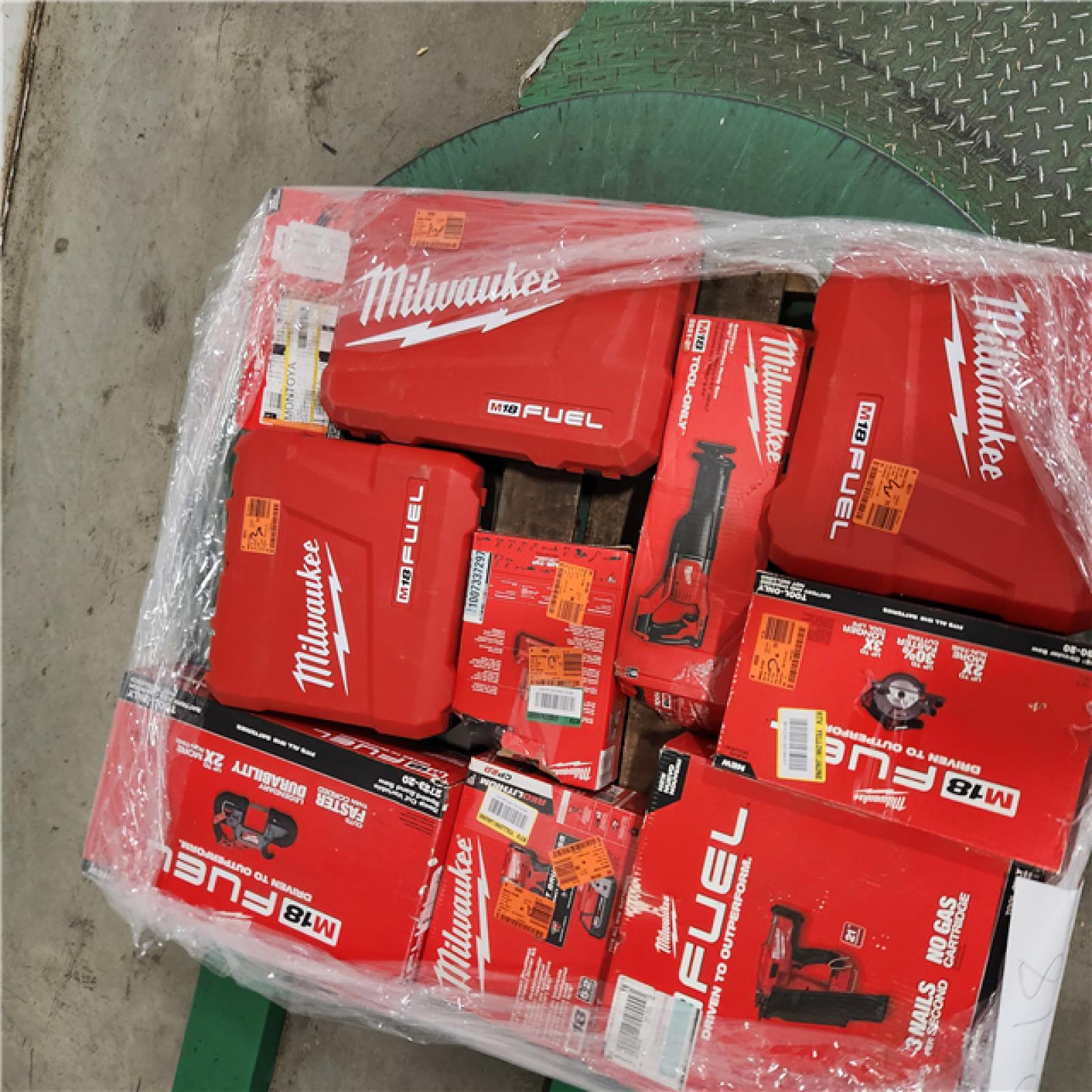 Dallas Location - As-Is MILWAUKEE Tool Pallet