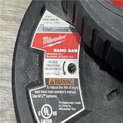 AS-IS MILWAUKEE M12 12V Lithium-Ion Cordless Sub-Compact Band Saw (Tool-Only)