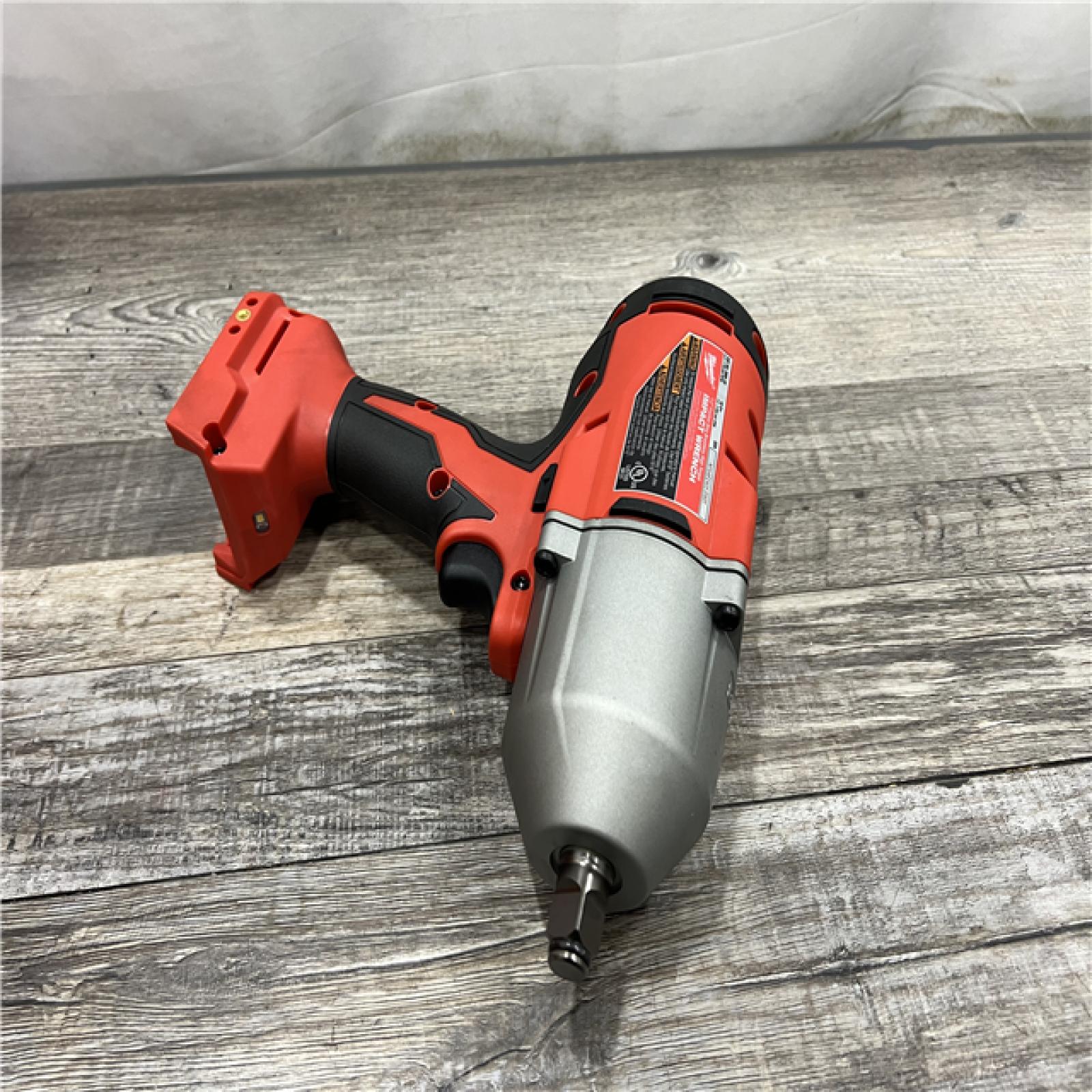 AS-IS Milwaukee 2666-20 M18 18-Volt Lithium-Ion Brushless 1/2 in. High Torque Impact Wrench with Friction Ring (Tool-Only)