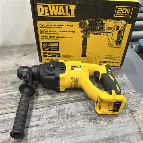 AS-IS DEWALT 20V MAX Cordless Brushless 1 in. SDS Plus D-Handle Concrete and Masonry Rotary Hammer (Tool Only)