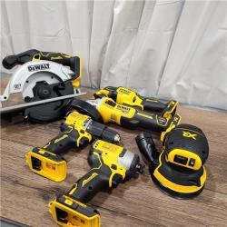 AS-IS Dewalt 20-Volt MAX ToughSystem Lithium-Ion 6-Tool Cordless Combo Kit