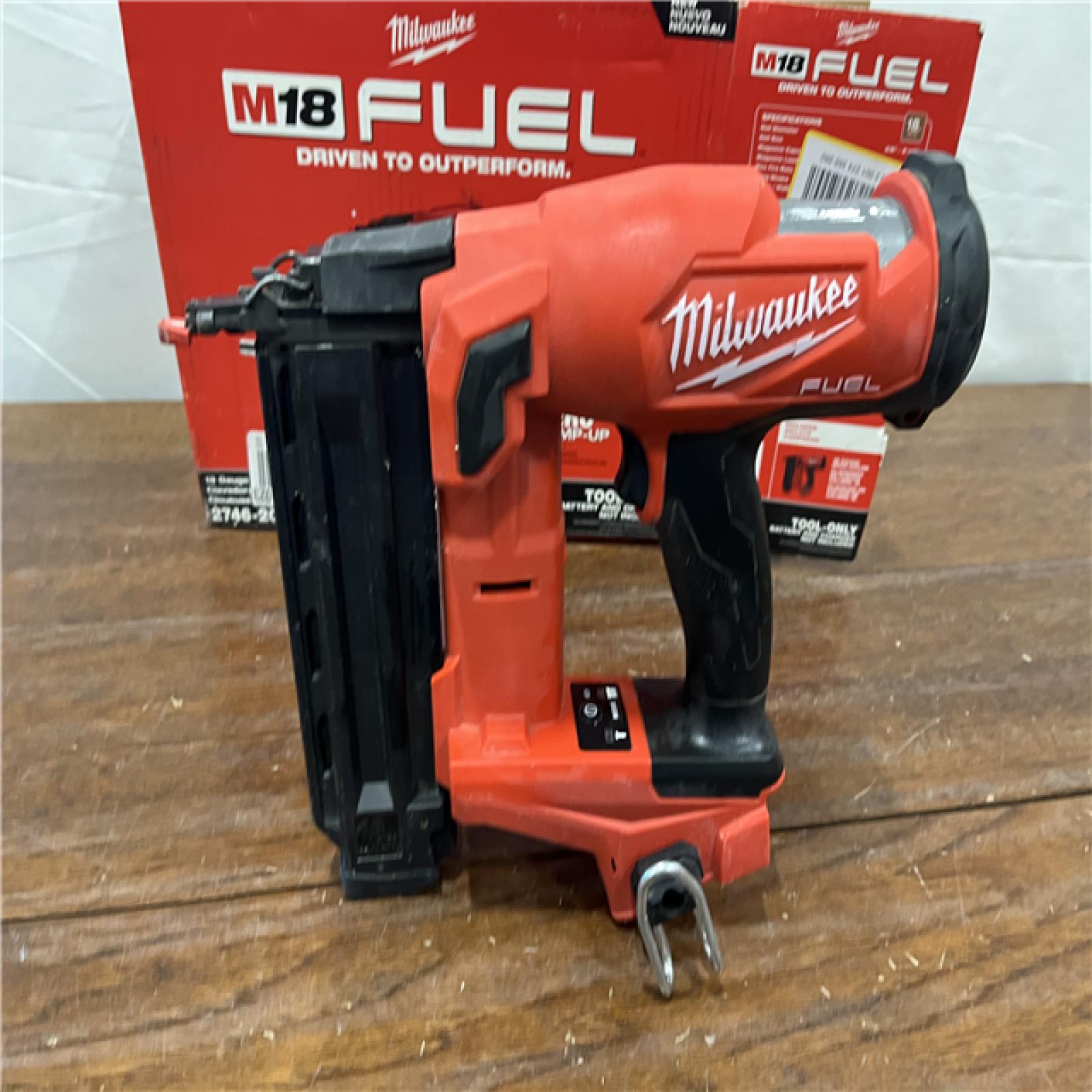 AS-IS Milwaukee M18 FUEL 18 Gauge Brad Nailer