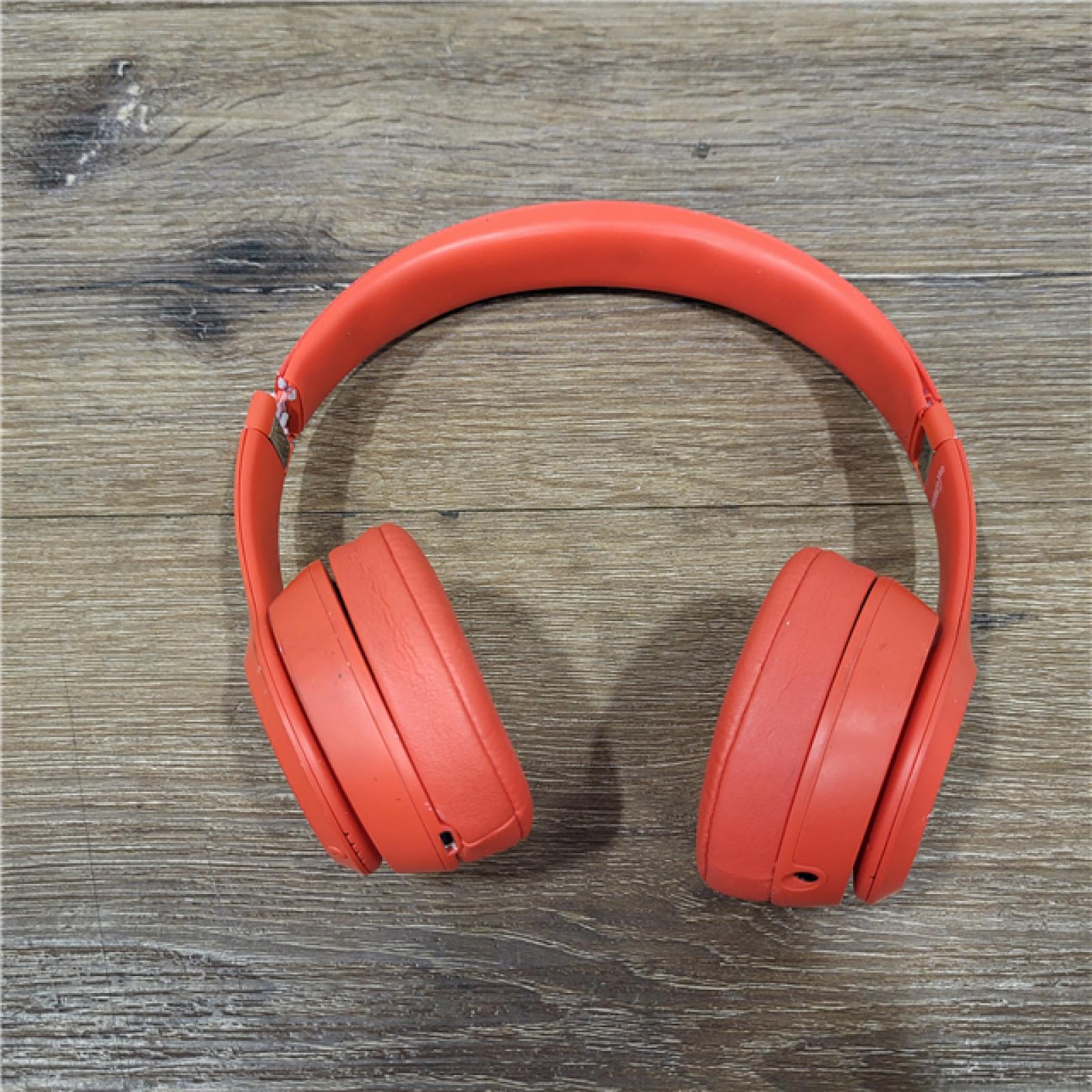 AS-IS Beats - Solo 4 True Wireless On-Ear Headphones - Matte red