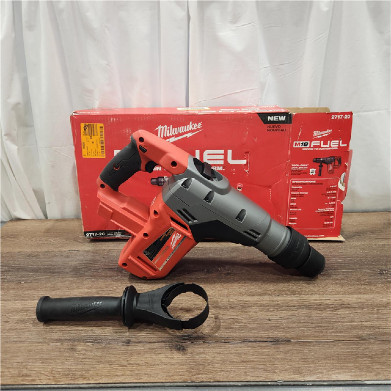 AS IS M18 FUEL 18V Lithium-Ion Brushless Cordless 1-9/16 in. SDS-Max Rotary Hammer (Tool-Only)