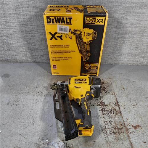 HOUSTON LOCATION - AS-IS DEWALT 20-Volt 21Â° Cordless Framing Nailer (Tool-Only)