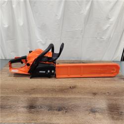 AS-IS 20 in. 50.2 Cc 2-Stroke Gas Rear Handle Chainsaw