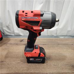 AS-IS Milwaukee M18 1/2 in. Cordless Brushless High Torque Impact Wrench Kit (Battery & Charger)