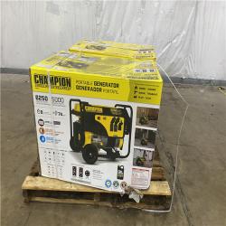 Houston Location - AS-IS Champion 6250 Running Watts Generator 2 units