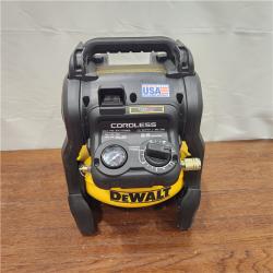 AS-IS DEWALT 20V MAX* 2-1/2 Gal. Brushless Cordless Air Compressor