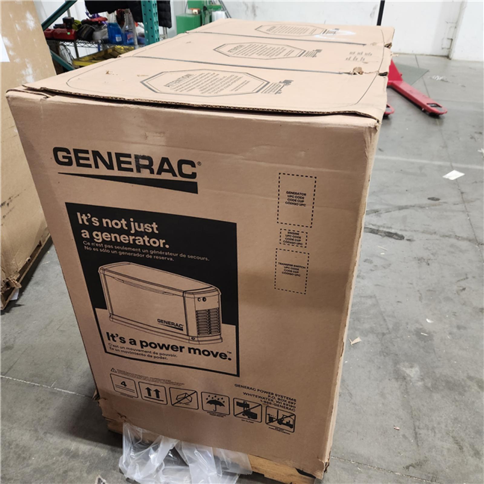 Dallas Location - NEW- Generac 22,000 Watt - Dual Fuel Generator