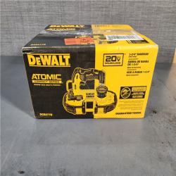 HOUSTON LOCATION - AS-IS Dewalt DCS377B 20V MAX ATOMIC Brushless Cordless 1-3/4  Compact Bandsaw (TOOL ONLY)